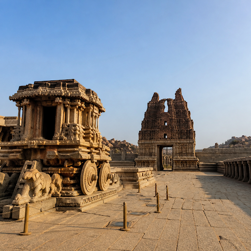 Discover Hampi’s sacred temples and grand ruins with a guided temple tour that brings every stone…