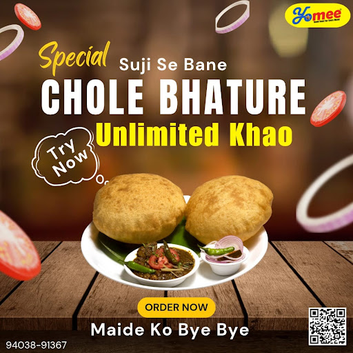 Unlimited Suji Wale Chole Bhature post image