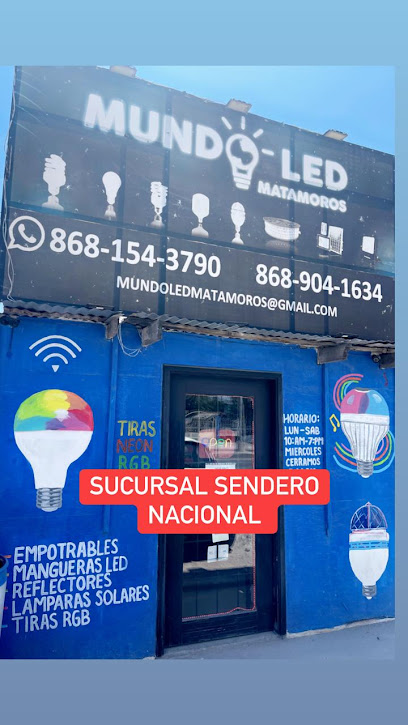 Mundo LED Sendero Matamoros