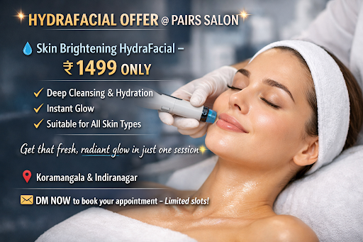 HydraFacial Indiranagar, Best Skin Clinic Indiranagar, Facial for Glass Skin Bangalore, Affordabl… post image