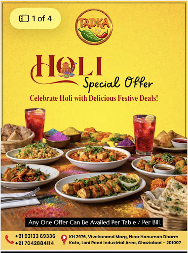 Holi special offers, flat 15% off on bills. post image
