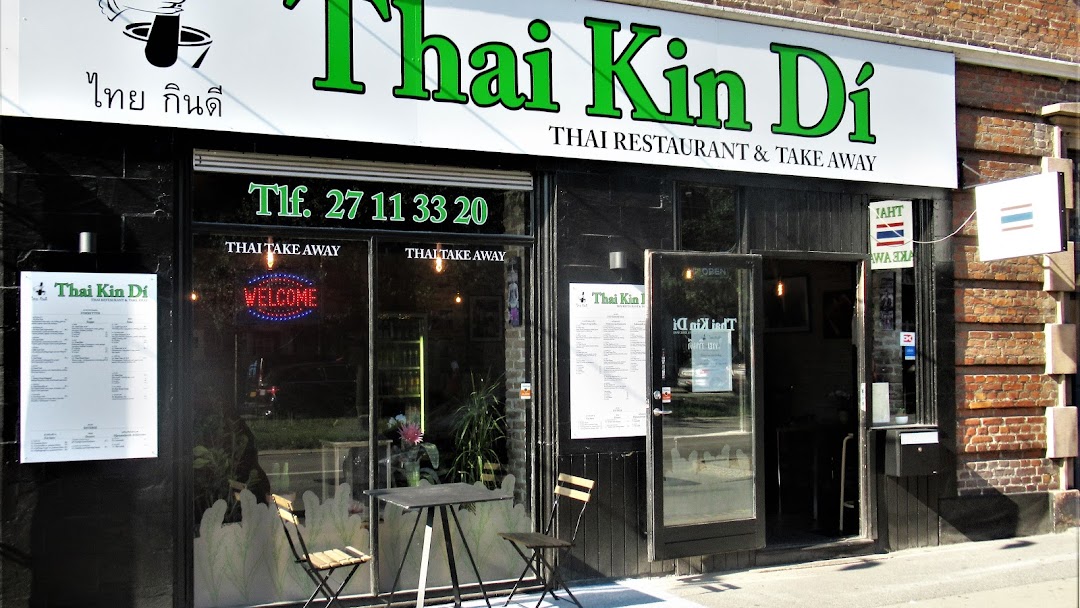 Kin Dí Thai take-away mad og restaurant i Valby. - Restaurant Takeaway i København