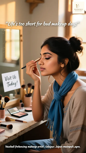 Get flawless, high-definition makeup with Vaishali's expert touch in Udaipur! As the most loved m… post image