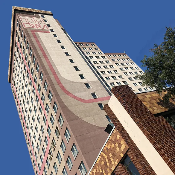 TVM Tower Modřany - cenově dostupné ubytování pro firmy, studenty i jednotlivce s Wi-Fi a dobrou dostupností MHD.