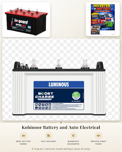 Kohinoor Battery and Auto Electrical is your nearby car battery shop offering reliable Livguard S… post image