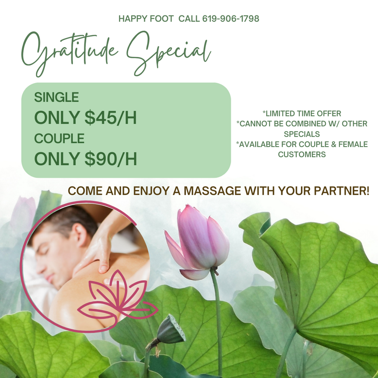 Happy Foot Massage Spa in Lakeside