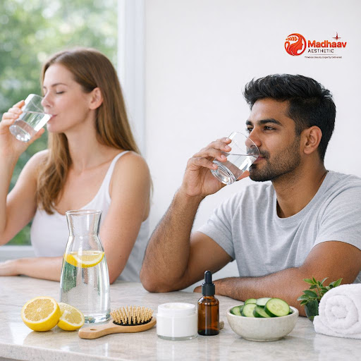 Healthy, hydrated skin and hair don’t happen by chance. At Madhaav Aaesthetic and Cure vibe clini…