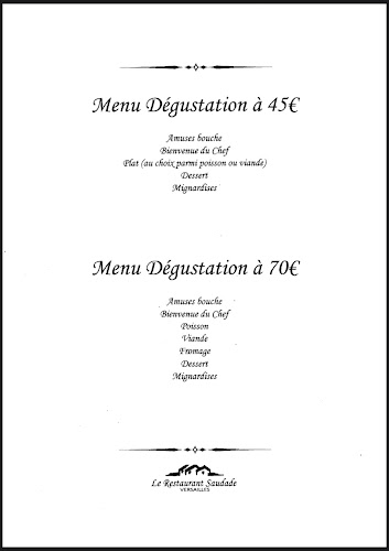 Saudade - Versailles