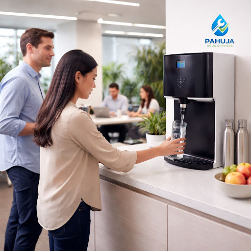 Clean, great-tasting water at work keeps your team refreshed, focused, and healthy. Pahuja Aqua S… post image