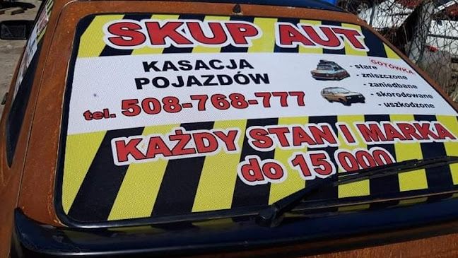 Emcio - skup, kasacja pojazdów Warszawa i okolice. Nie zajmujemy się sprzedażą części