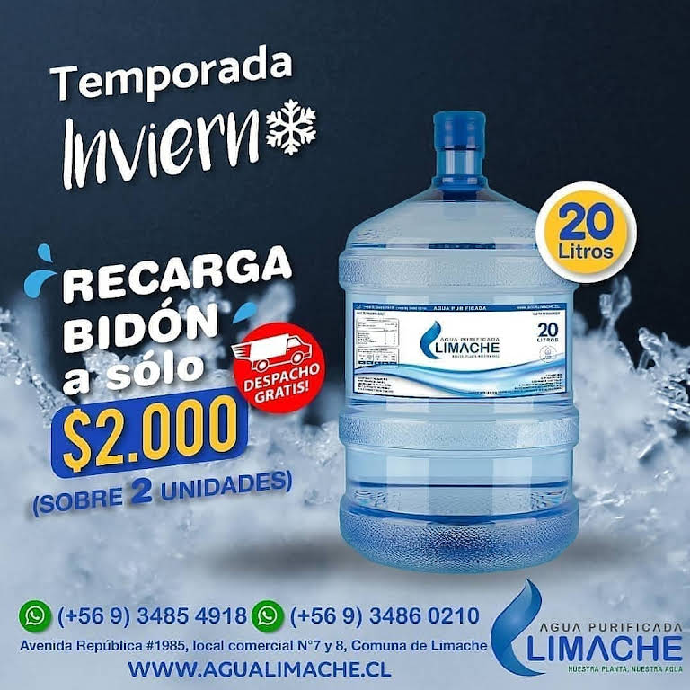 Agua Purificada Limache - Empresa De Aguas Minerales en Limache