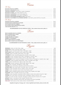 Menu LA SABRINA Page 2