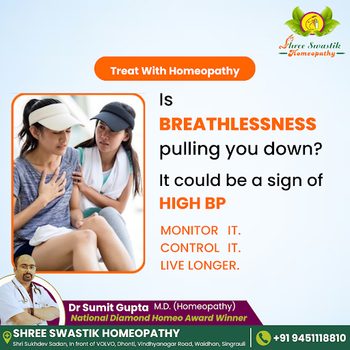 Is breathlessness pulling you down? It could be a sign of high blood pressure. Take charge of you… post image