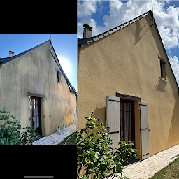 Photo n°4 de Artisan M. rénovation nettoyage de façades et toitures à Les Ponts-de-Cé (Peintre en bâtiment)