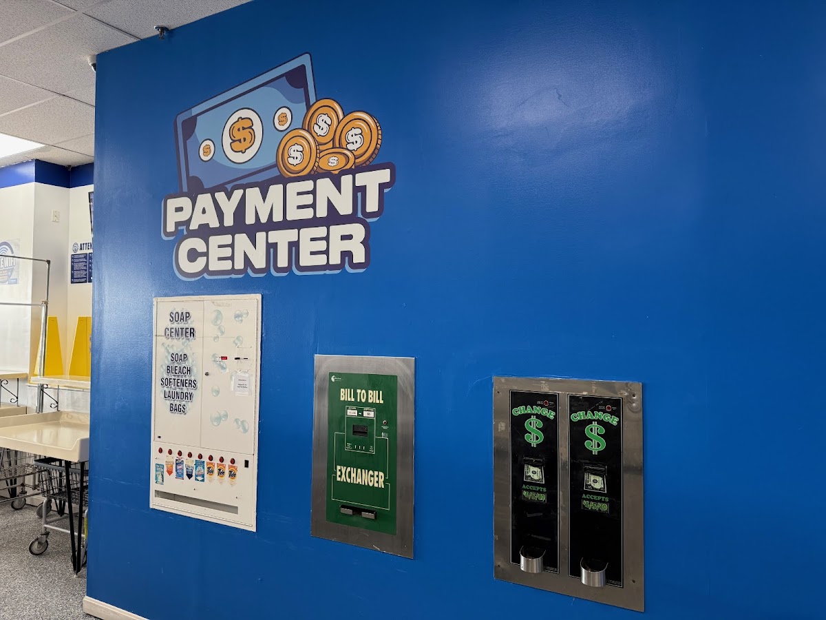 Self-service laundry at Results, Salem, OR