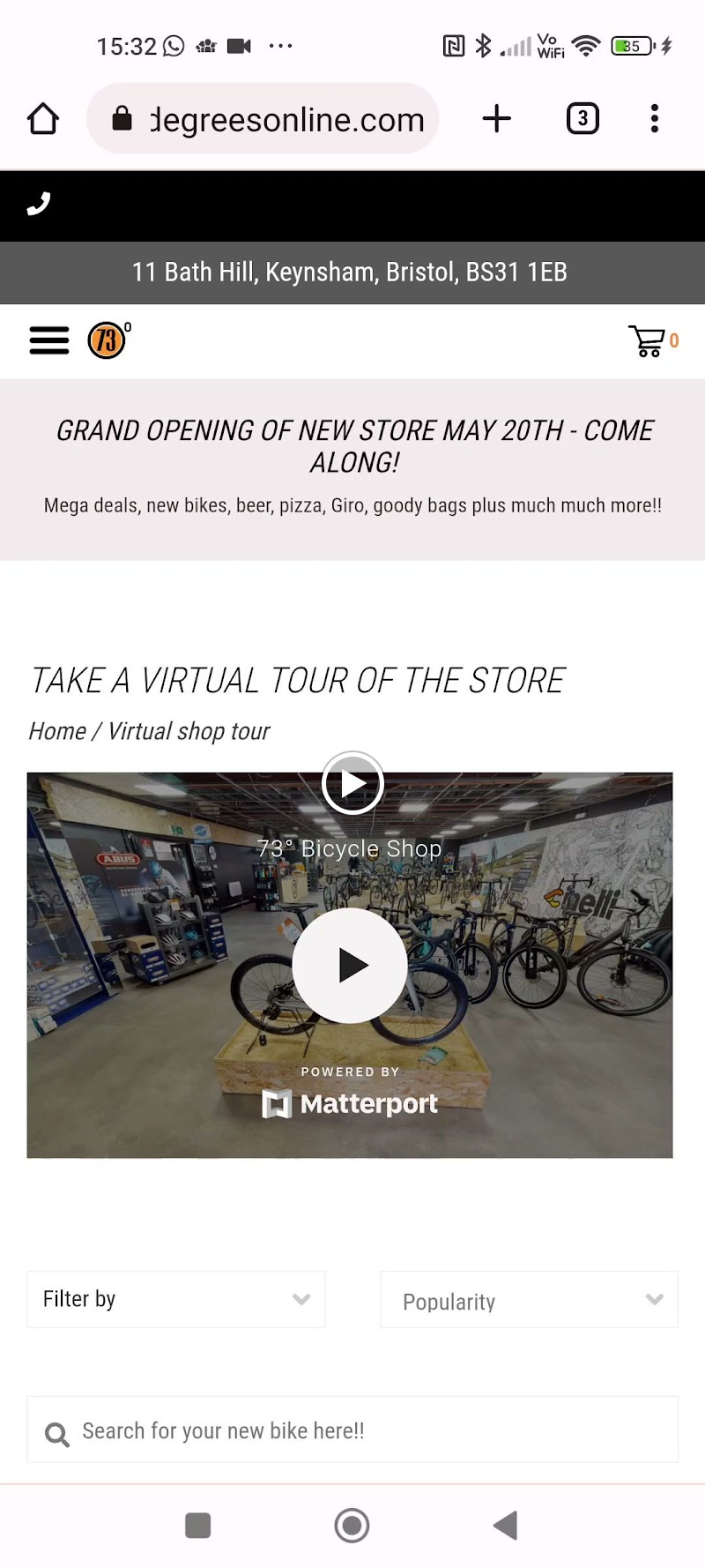 73Degrees Bicycle Shop photo 3