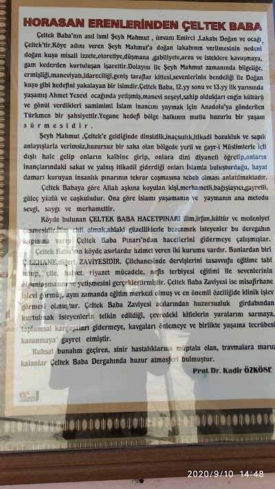 Çeltek Baba Çilehanesi