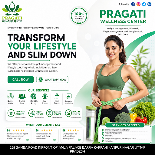 Pragati Wellness Center specializes in effective weight management with expert guidance, promotin…