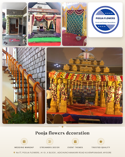 Pooja Flowers Decoration offers beautiful party balloons and streamers, perfect for creating live… post image
