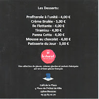 Menu Café de la Place Page 6