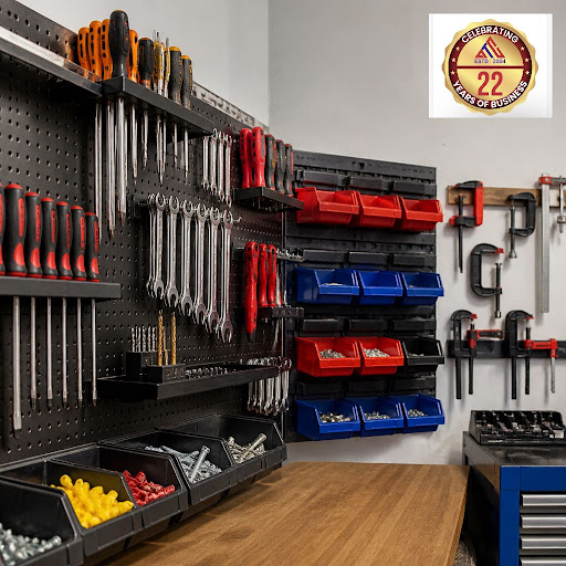 A well-organized workshop saves time, boosts safety, and protects your tools. At Aqmar Trading Co… post image