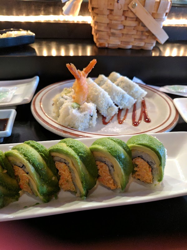 Лось суши. Лос Анджелес суши. Tenno sushi.