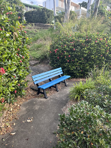 Blue bench - Visual
