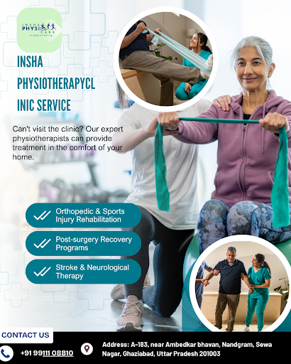Insha Physiotherapy Clinic is a trusted physiotherapy and rehabilitation center in Nandgram, Ghaz… post image