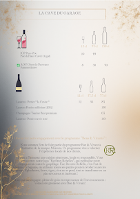 Menu Le Garage Restaurant Page 14