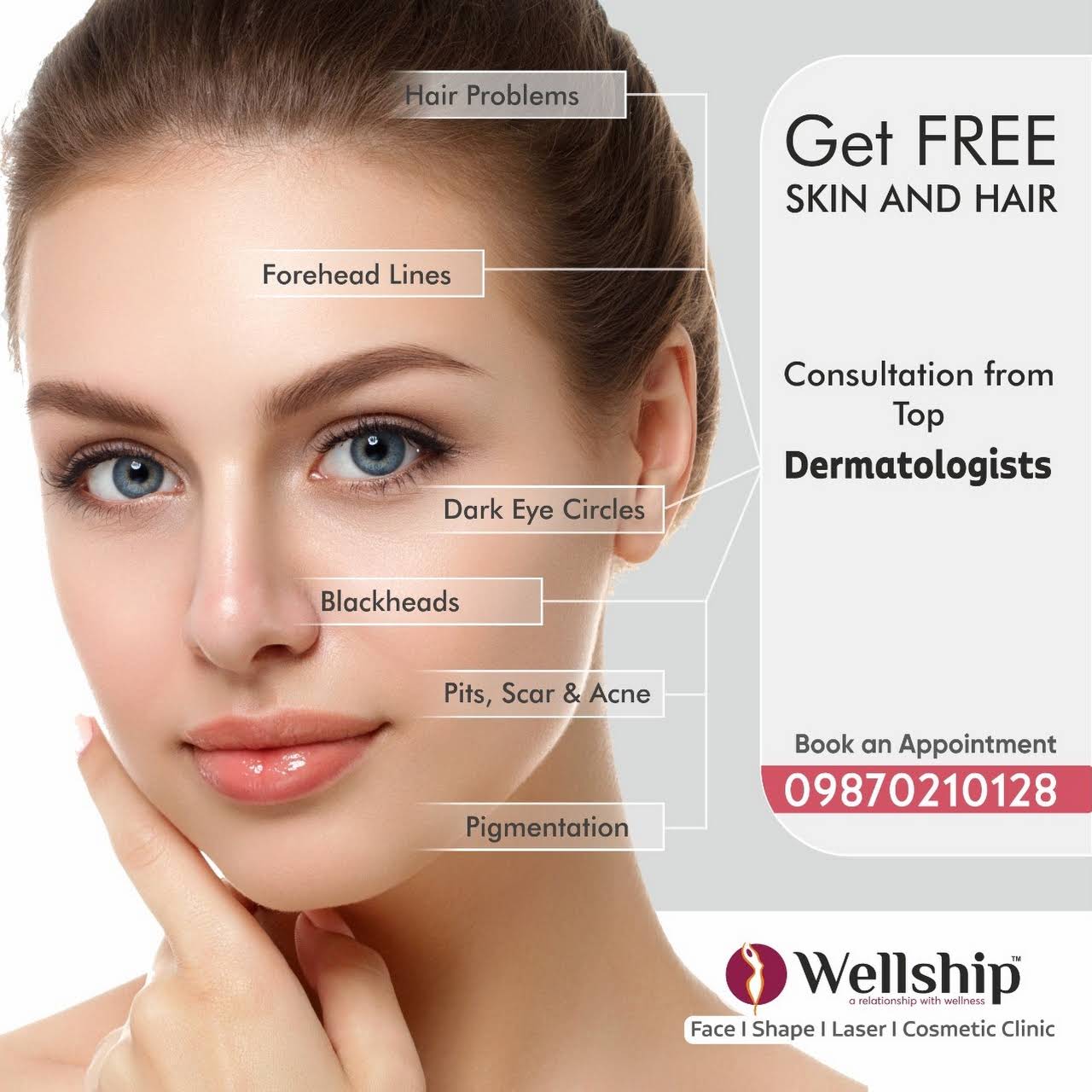 Wellship Clinic - Skin, Hair & Weight Loss Clinic (CR Park South Delhi ...