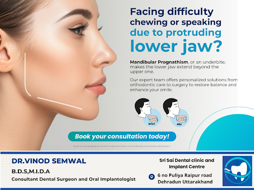 &nbsp;Mandibular prognathism, or an underbite, occurs when the lower jaw extends beyond the upper… post image