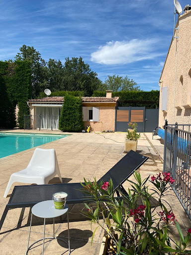 Photo de Les Garrigues de l'Oluké : Maison de vacances 2 pers avec piscine, proche Dentelles de Montmirail, Vaucluse, PACA à Mornas (84550)
