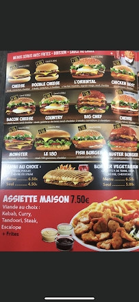 Menu Mister burger Page 13