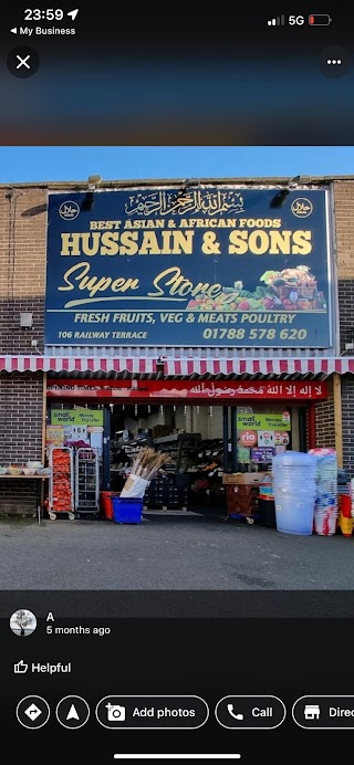 Hussain & sons superstore