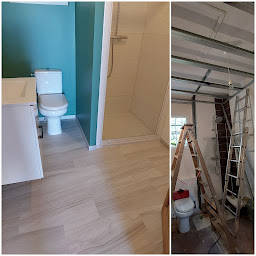 Photo n°31 de EURL Laurent Vilatte, depuis 2003 service peinture, plaquiste, carrelage, rénovation des sols et nettoyage de toiture. à Nanclars (Service de pose de parquet)