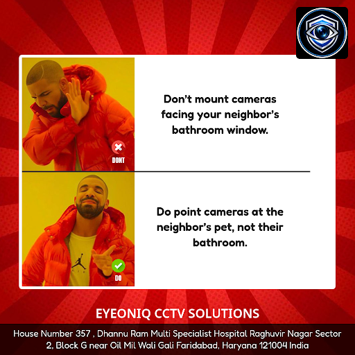 Proper camera placement respects privacy while ensuring effective security coverage. Avoid pointi… post image