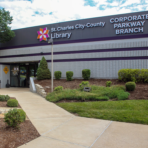 St Charles City-County Library, Corporate Parkway Branch Logo