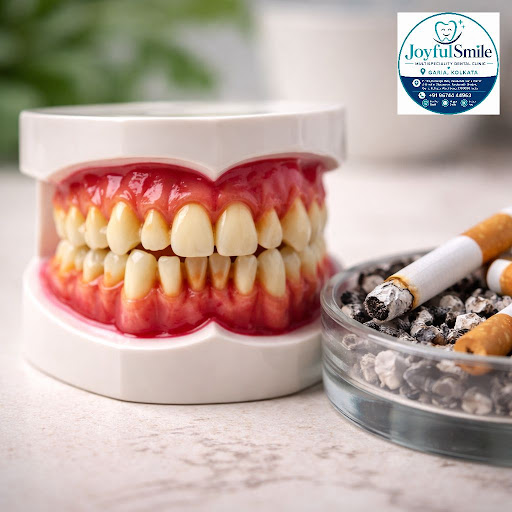 Smoking doesn’t just harm your lungs – it silently attacks your teeth and gums too. At Joyfulsmil… post image
