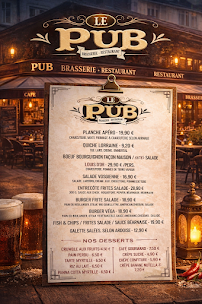 Menu Le pub Page 2