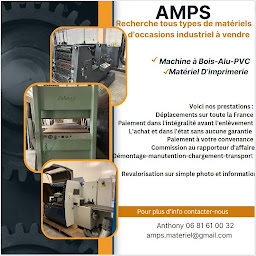 Photo n°2 de AMPS Achat et vente de tout type de matériel industriel à Le Blanc-Mesnil (Travaux généraux)