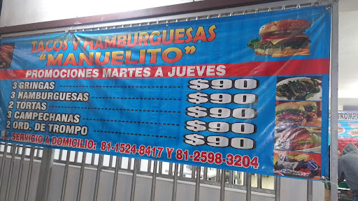 Tacos y hamburguesas MANUELITO - Thumbnail