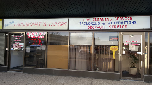 Blue Quill Laundromat & Tailors Logo