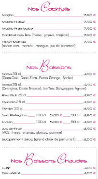 Menu L'anonyme Page 3