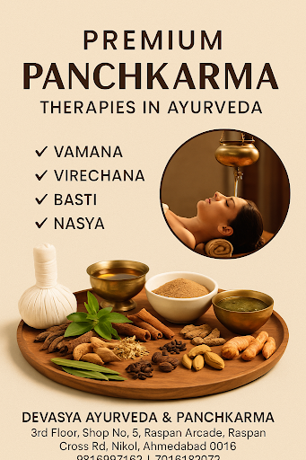 Devasya Ayurveda & Panchkarma, situated at Raspan Cross Road, Nikol, Ahmedabad, offers authentic… post image