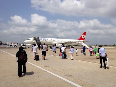 Outside the Arrivals Terminal Output