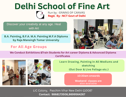 ✨ *Delhi School of Fine Art* ✨ post image