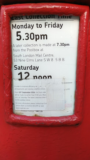 Royal Post Box - Visual
