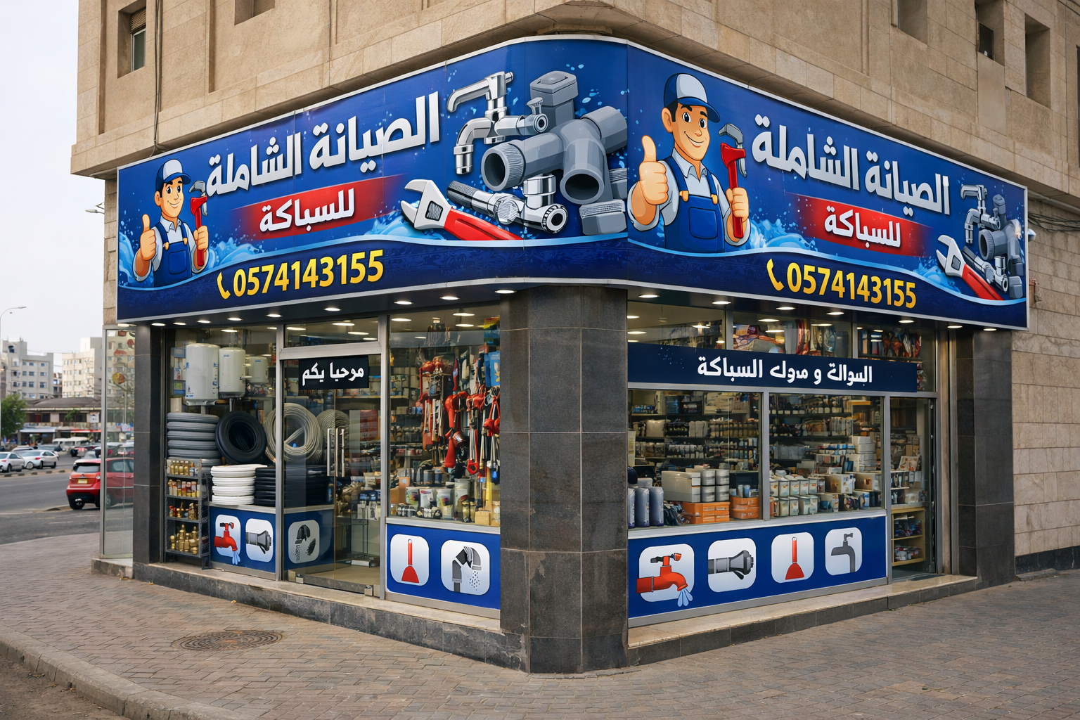 الصيانة الشاملة للسباكه