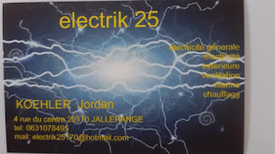 Photo n°2 de Electrik 25 à Jallerange (Électricien)