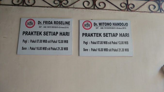 Klinik Dr Witono, Author: Erwin Panigoro